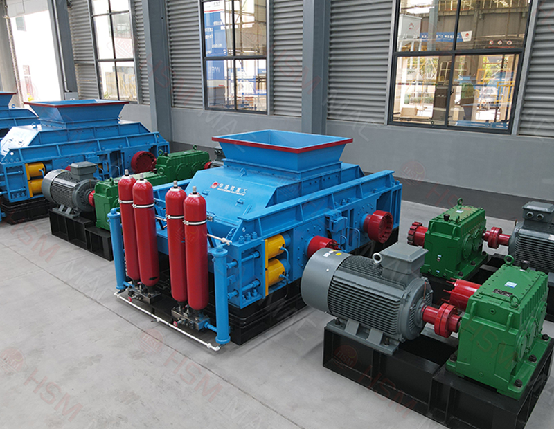 全自动液压对辊制砂机 