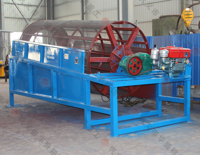 选金滚筒筛试机现场 OD官方网页版重工