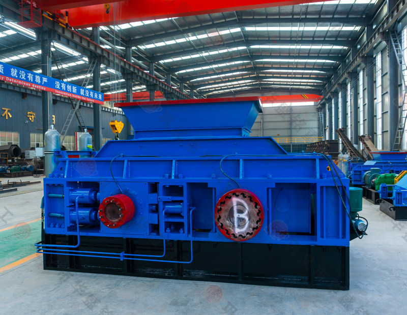 OD官方网页版重工化工焦炭双齿辊试机2台合并