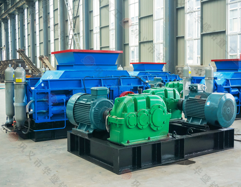 砖厂用煤矸石对辊破碎机OD官方网页版重工 